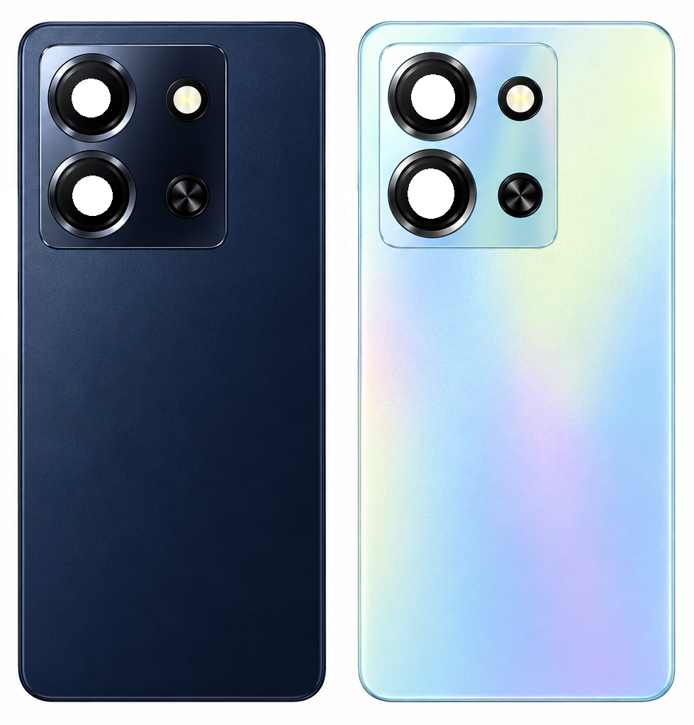 Compatible Replacement for Infinix Note 30 5G Back Panel – Sky Blue & Black